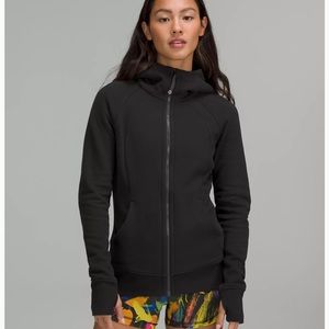 Lululemon scuba full zip hoodie (black) new with tags never worn size 6